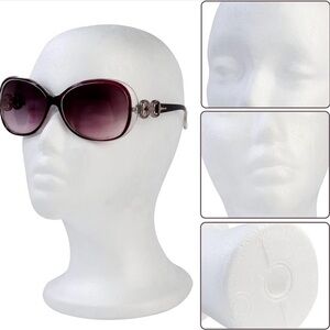 3Pcs Styrofoam Head For Wigs/White Styrofoam Mannequin Head